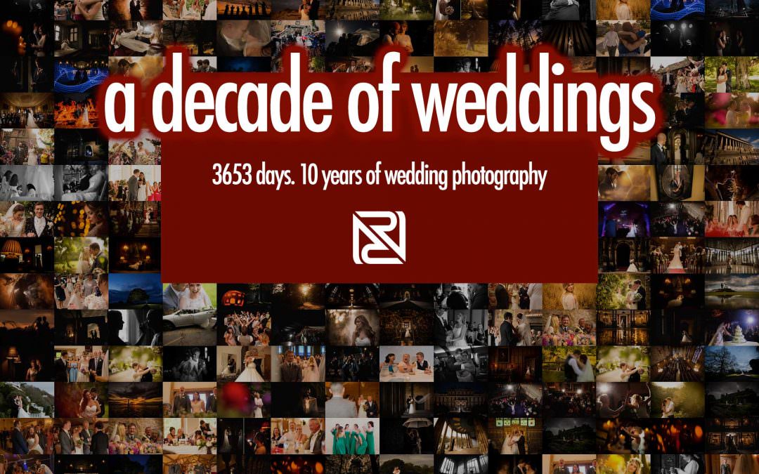 decade of wedding photography