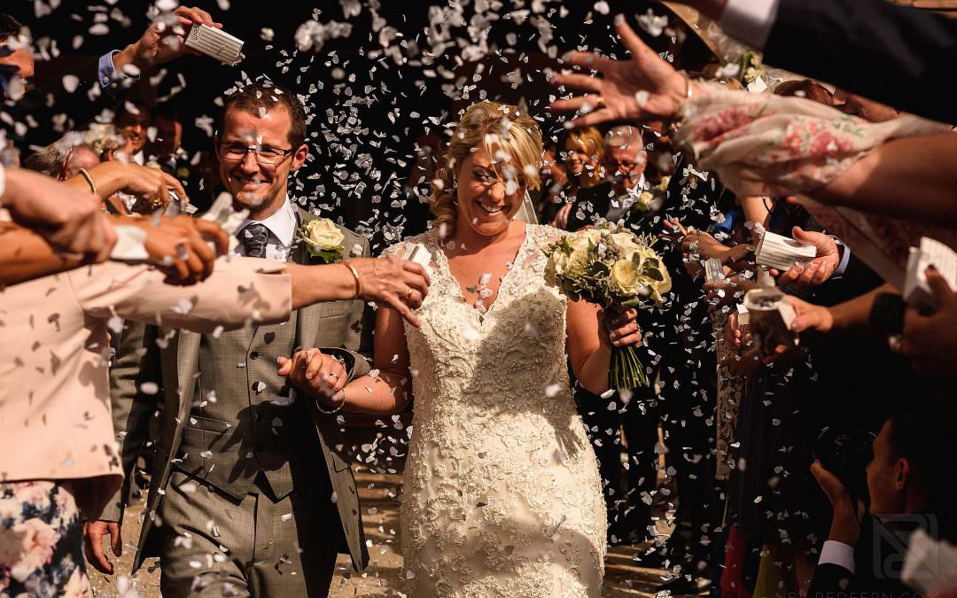 Summer wedding at Colshaw Hall