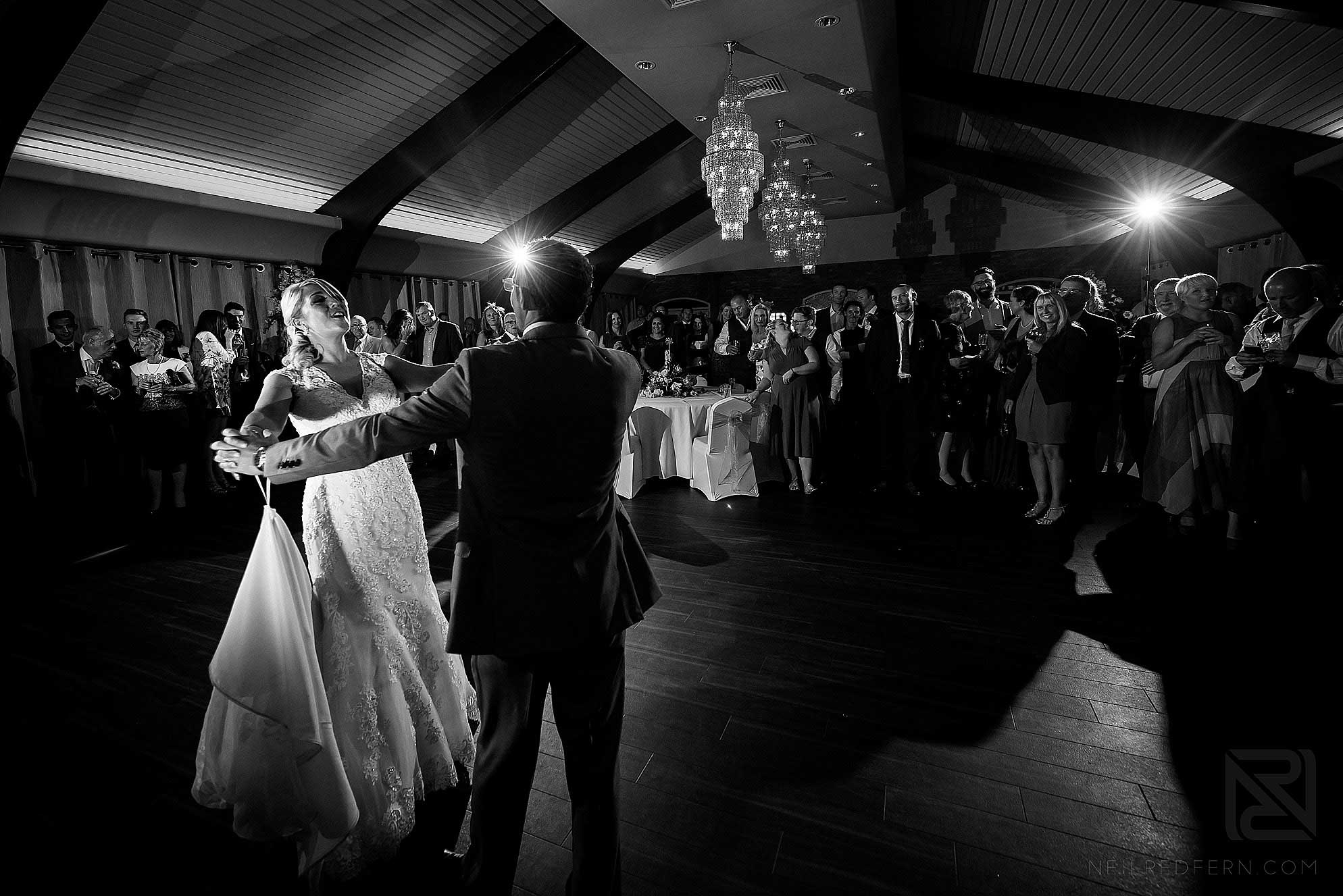 first dance at Colshaw Hall