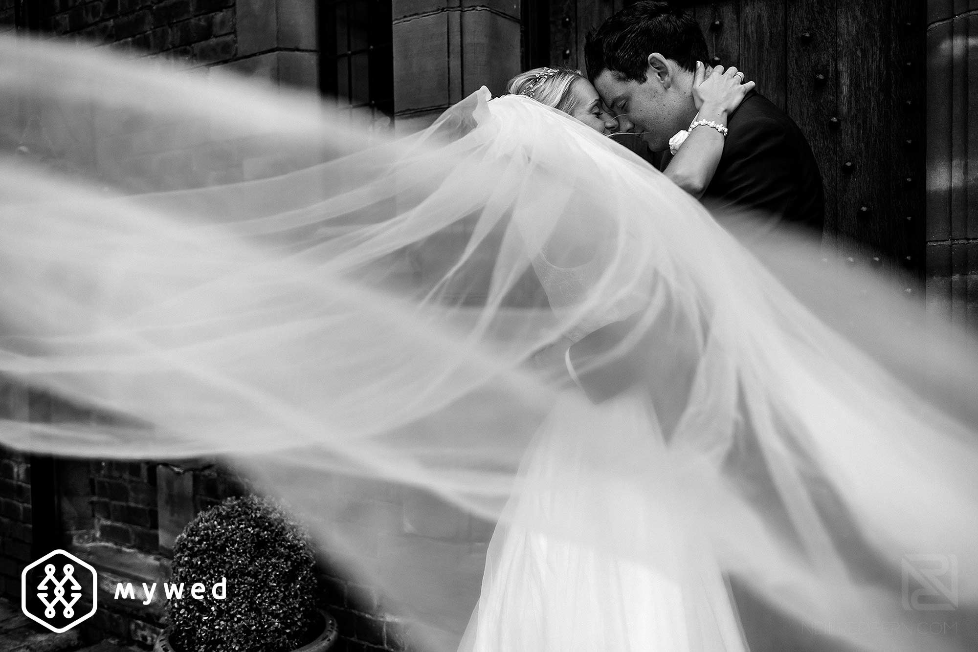 Wedding Photography Awards 7 award winning photograph of bride and groom at Colshaw Hall