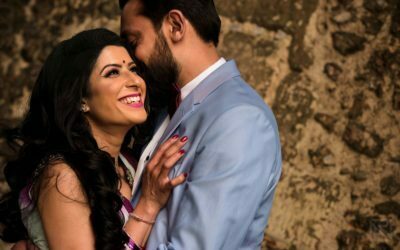 Hindu engagement photography