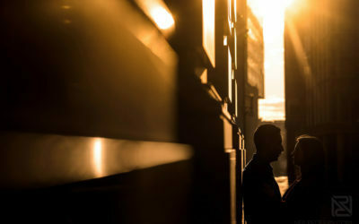 Manchester city centre engagement shoot