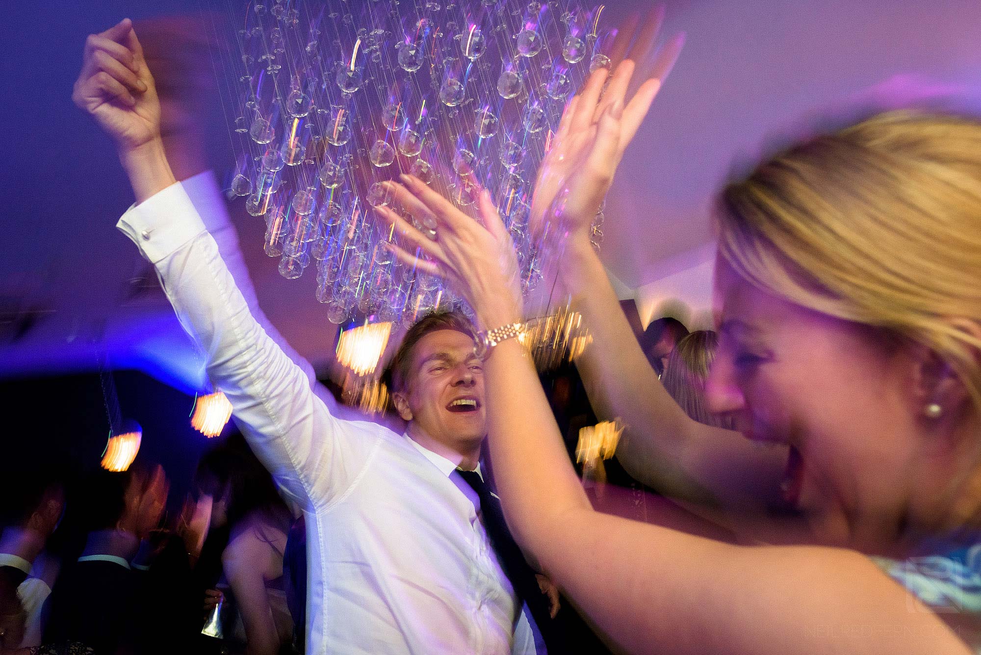 dancing at wedding reception