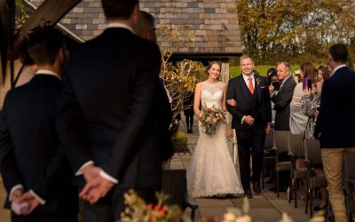 Blog 11 Outdoor wedding ceremony at Sandhole Oak Barn
