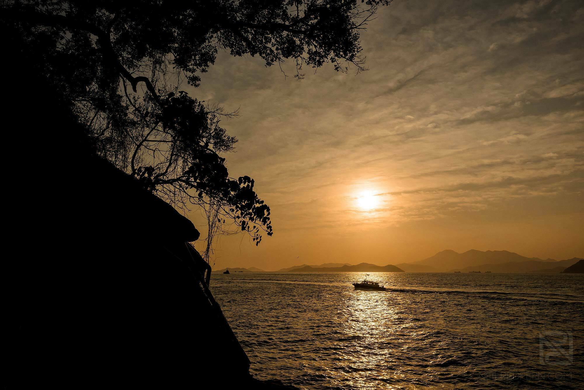 Hong Kong Travel Photography 6 sunset at the Swimming Shed in Hong Kong