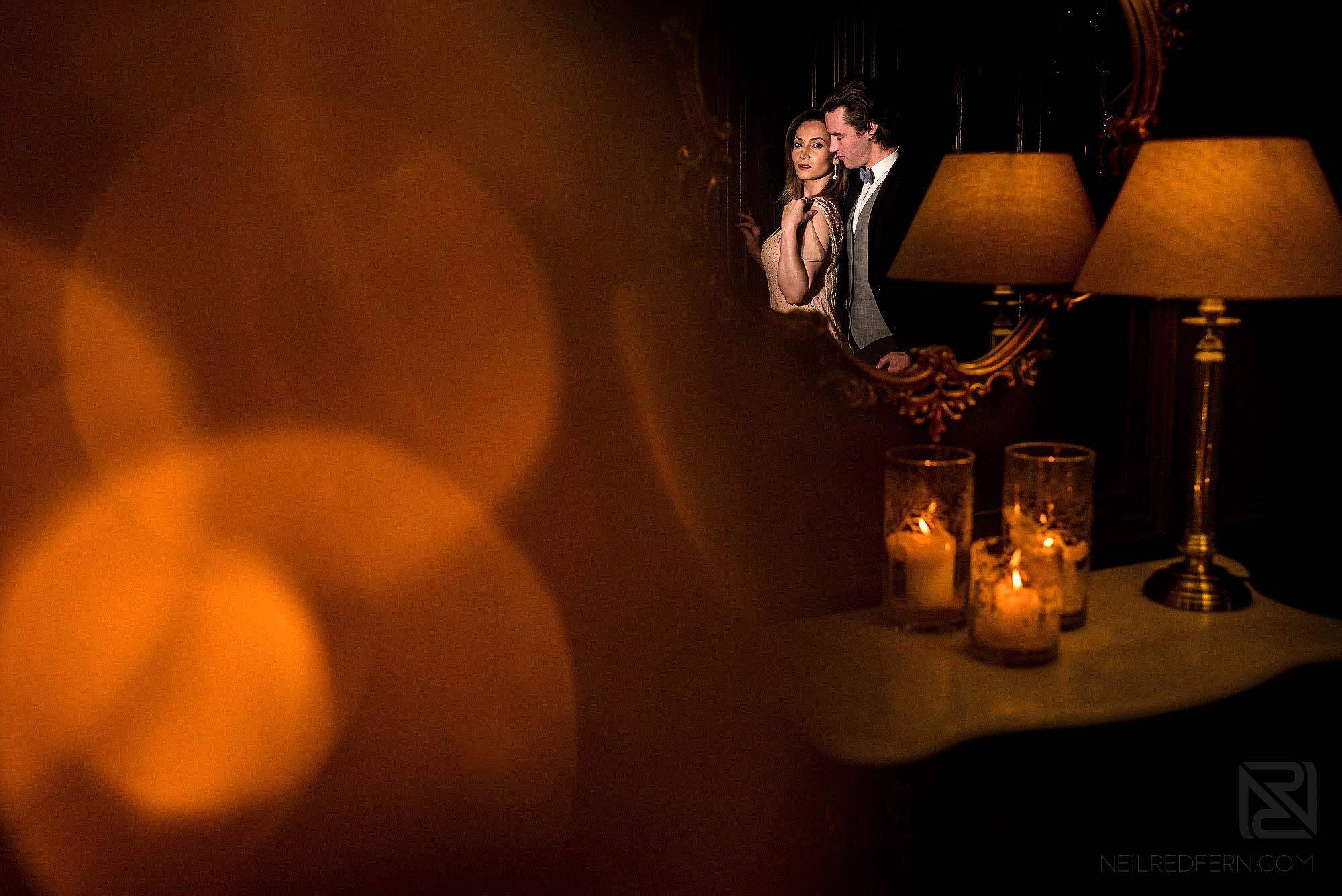 Off camera flash workshops at Eaves Hall 6 off camera flash shot of bride and groom taken on wedding photography workshop at Eaves Hall