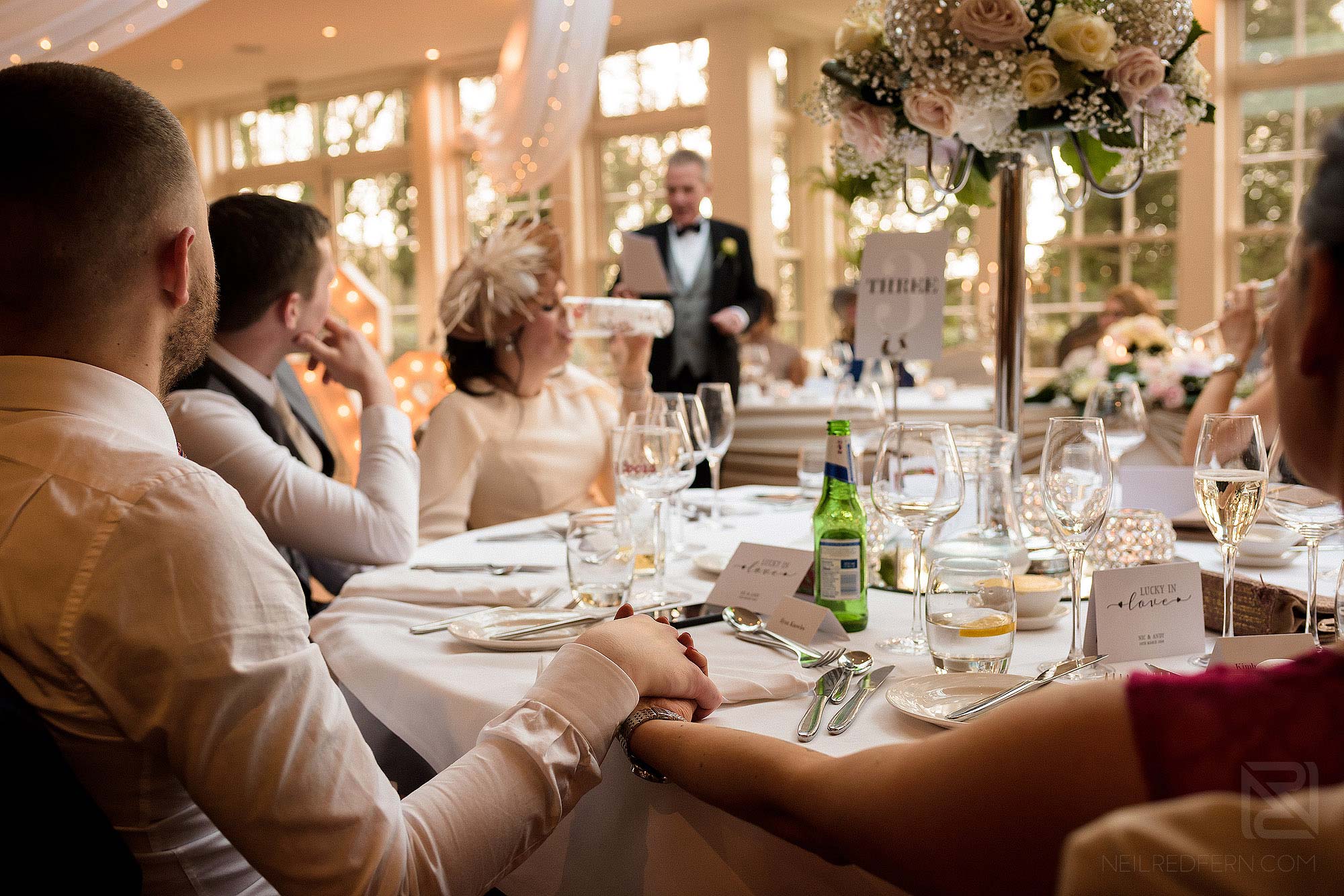 father of the bride giving speech