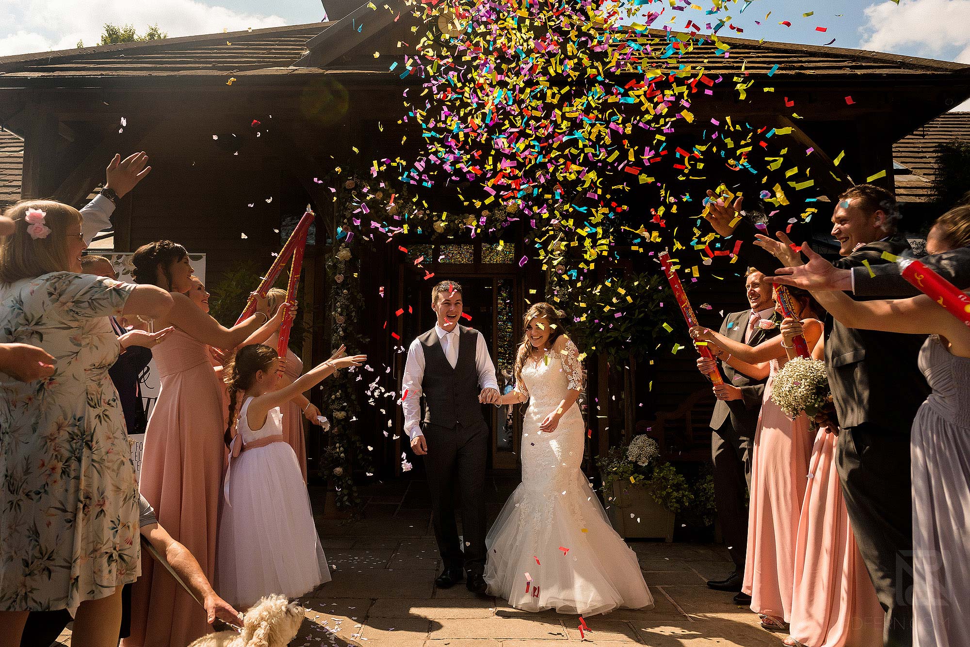 confetti cannon photograph